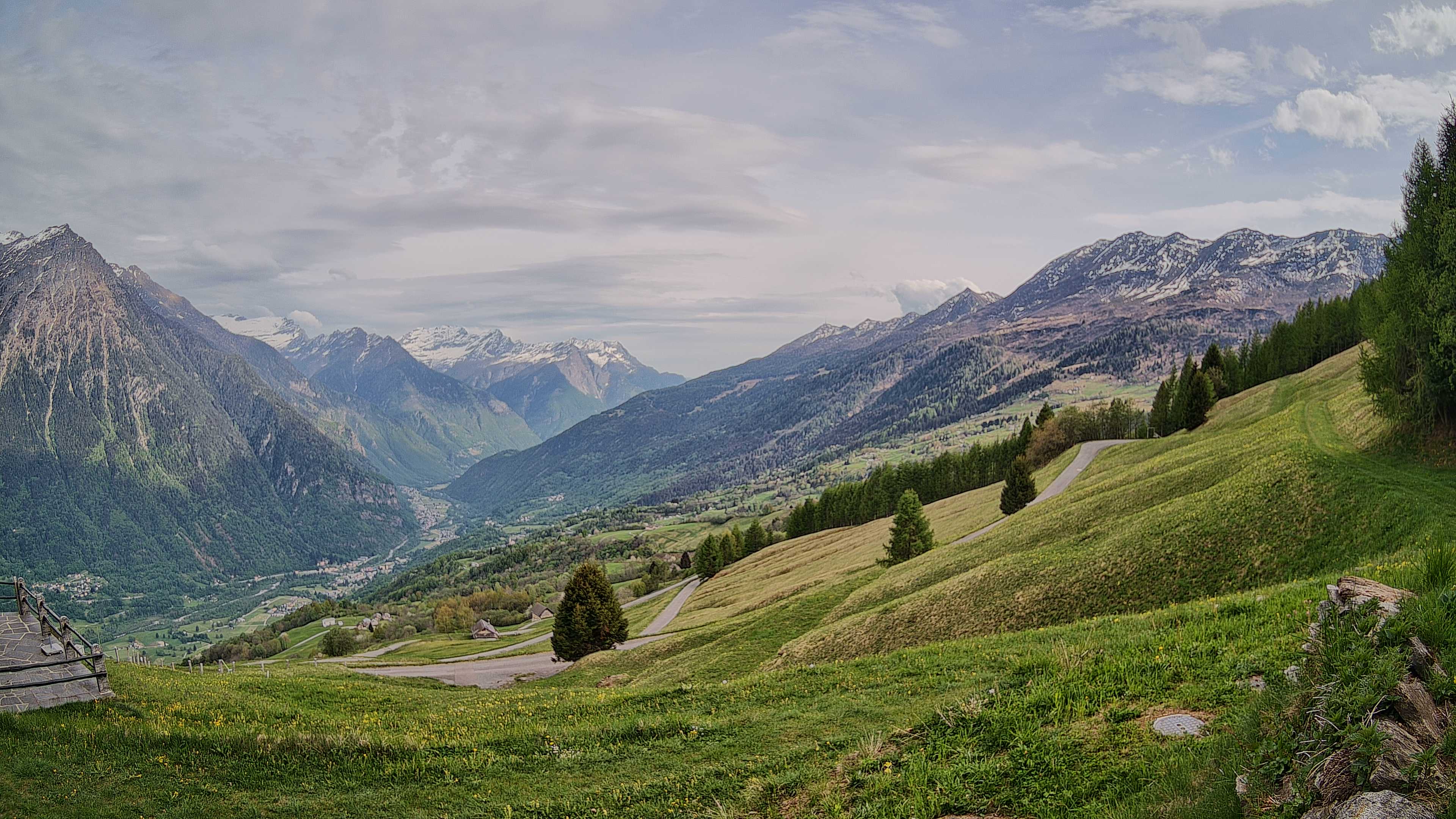 View from Blenio Valley